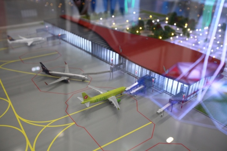 Макет будущего аэропорта был представлен на российско-казахстанском форуме