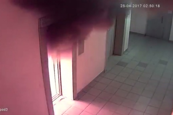 Момент взрыва.
Момент взрыва.