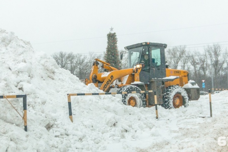 С улиц Самары убрали более 82 тысяч тонн снега