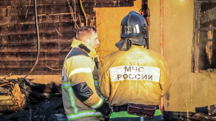 В Ростове сгорел частный дом: есть погибший
