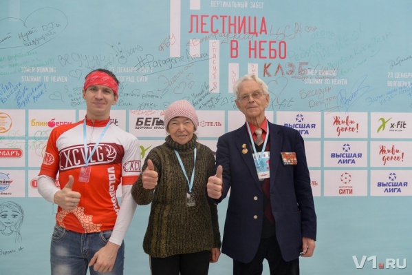 Главным победителем забега стал ветеран Александр Медков Главным победителем забега стал ветеран Александр Медков