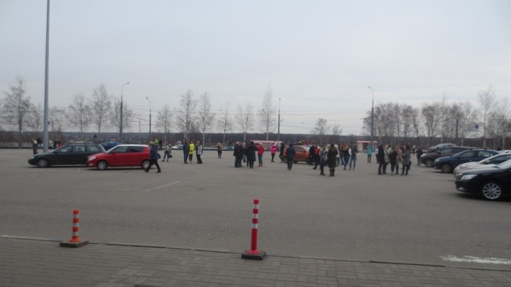 В Ярославле из торгового центра «Тандем» эвакуировали людей