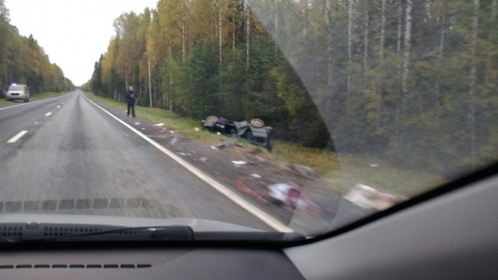 В Холмогорском районе в ДТП на встречке погиб водитель иномарки