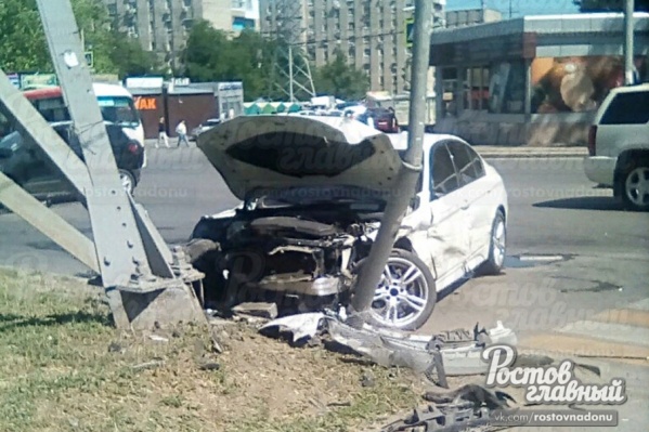 В ДТП пострадали два человека В ДТП пострадали два человека