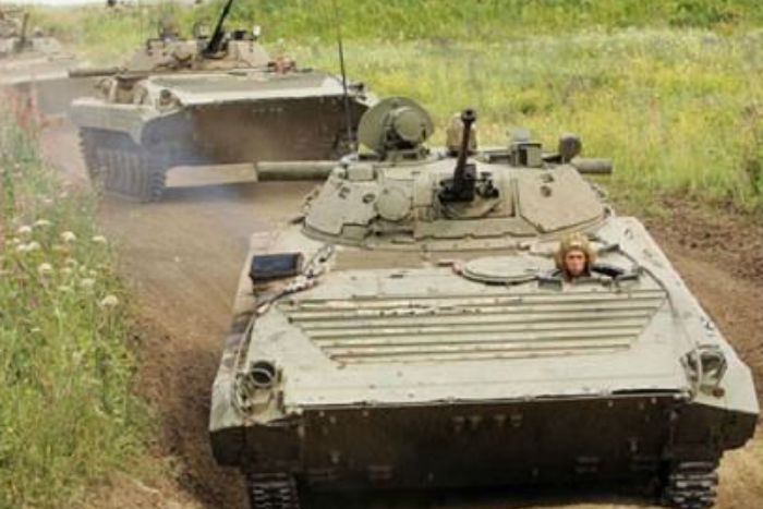 Учения танкистов в Ростовской области Учения танкистов в Ростовской области