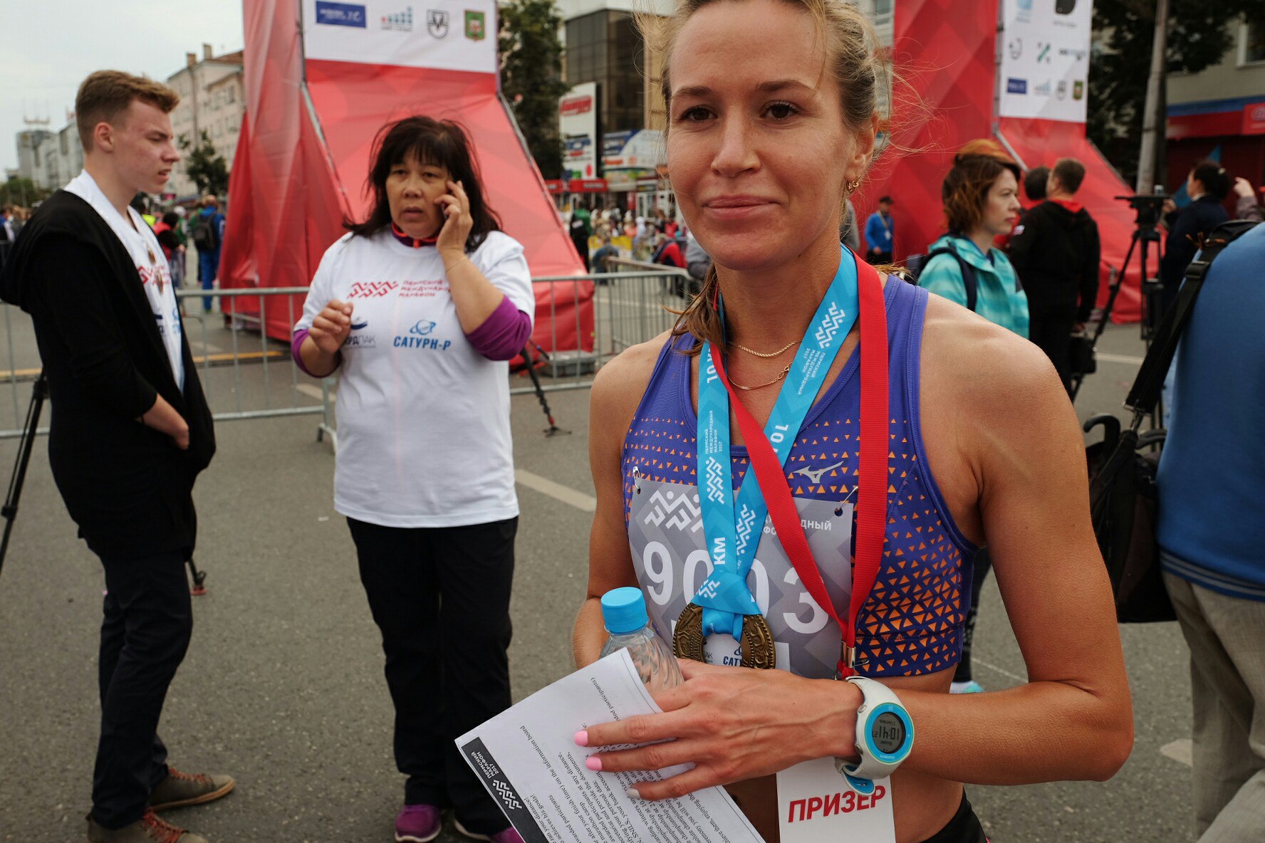 Александра Морозова пришла первой в забеге на 10 км