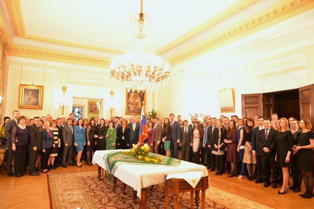 Перед высылкой российских дипломатов посольство устроило прощальный прием