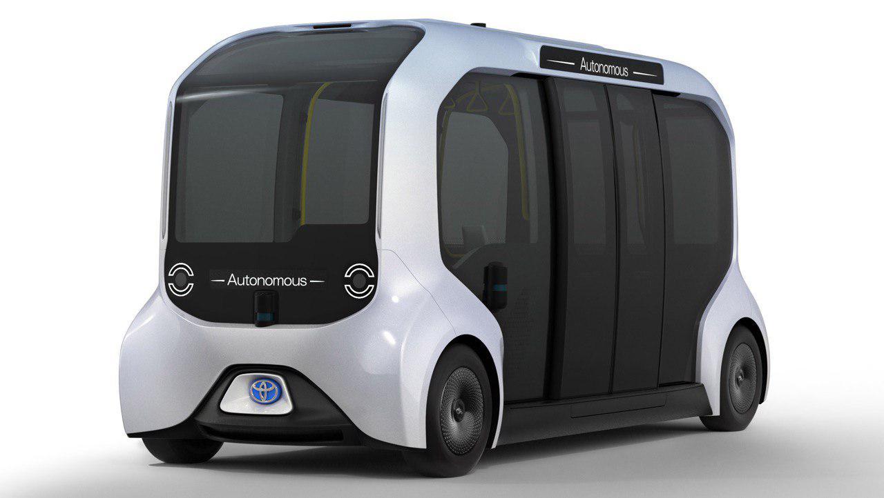 Беспилотный автобус Toyota e-palette