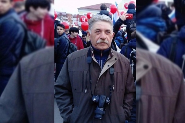 Михаил Листов на митинге Навального в Архангельске Михаил Листов на митинге Навального в Архангельске