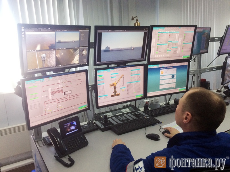 Операторная приемо-сдаточного пункта «Газпромнефть-Ямала»