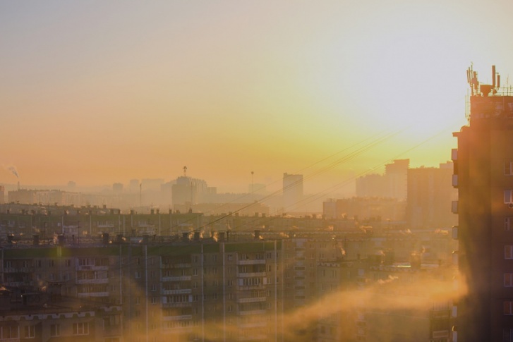 Грязный туман стал обычным явлением в Челябинске