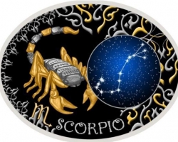 Северный банк предлагает серебряные монеты со знаком зодиака Скорпион