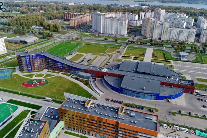 Строительство в МФСК «Локомотив» ещё идёт