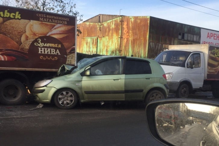 Авария произошла утром 25 октября Авария произошла утром 25 октября