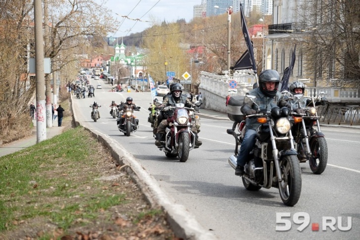 Байкеры проедут по центральным улицам города Байкеры проедут по центральным улицам города