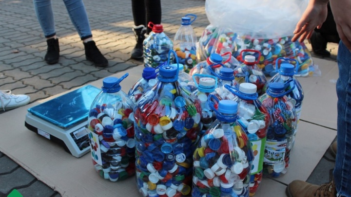 За год в Ростовской области собрали 700 кг «добрых» крышек