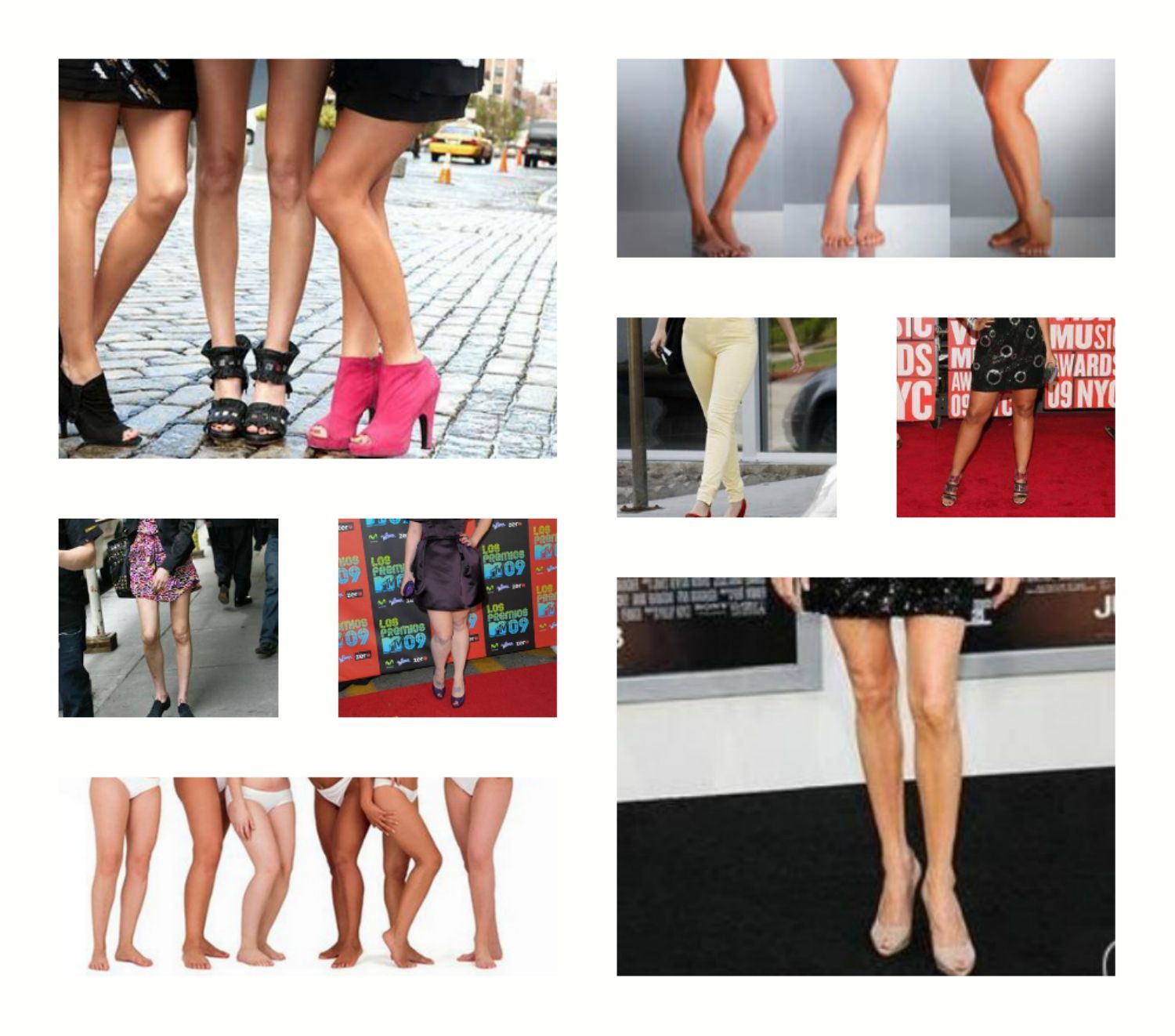 Классные стройные ножки у девушки