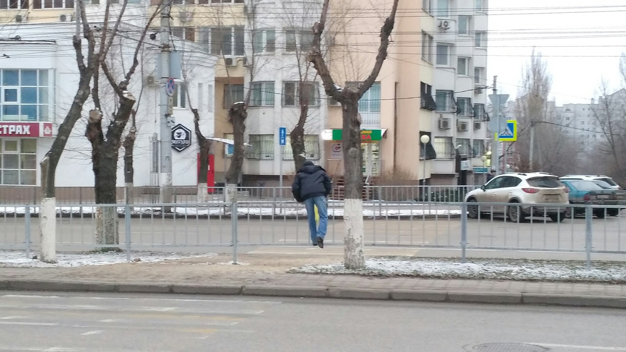 Пока очередную лазейку не проковыряли, волгоградцы занимаются утренней гимнастикой Пока очередную лазейку не проковыряли, волгоградцы занимаются утренней гимнастикой