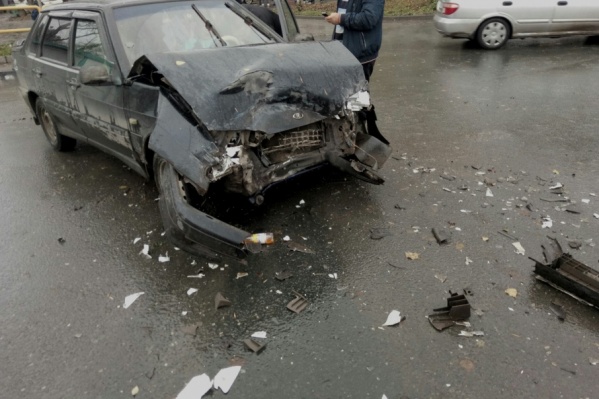 «Пятнашка» превратилась в груду металла «Пятнашка» превратилась в груду металла
