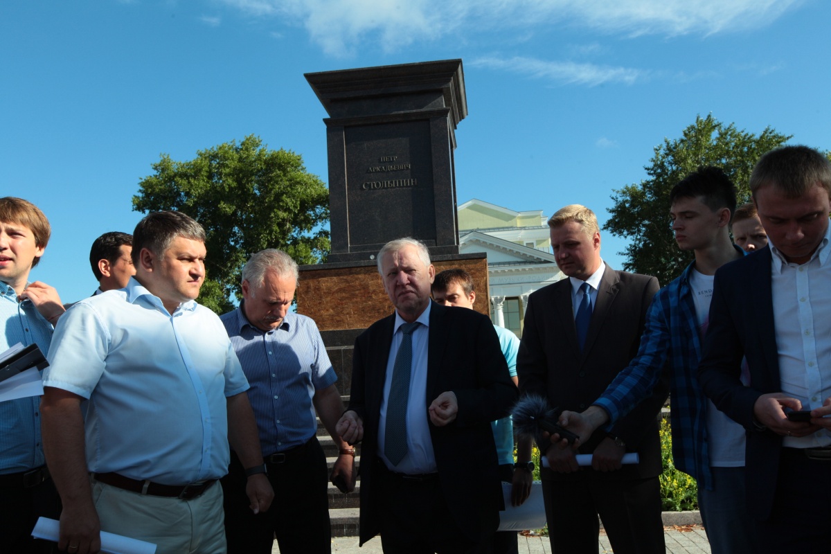 Памятник Столыпину начнут монтировать в конце августа
