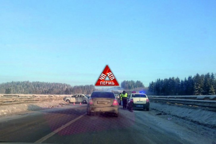 Авария произошла неподалеку от Полазны Авария произошла неподалеку от Полазны