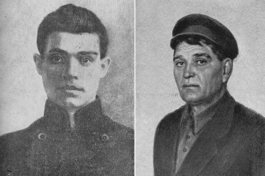 Николай Давыдов (слева) и Василий Ливадных.