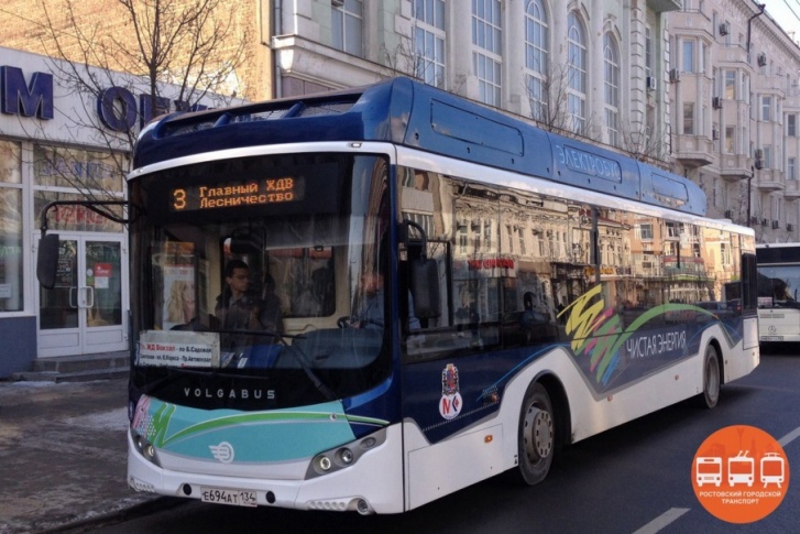 Электробус в Ростове пока работает в тестовом режиме