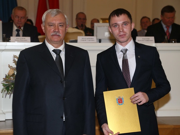 Георгий Полтавченко и Михаил Скибинский//Пресс-служба Правительства СПб