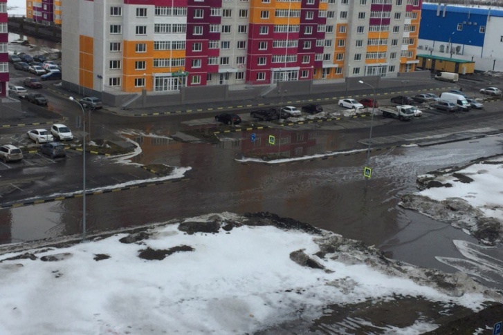 Потоп в ЖК «Комарово»