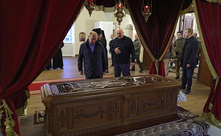 Коневец. Фото пресс-службы президента РФ