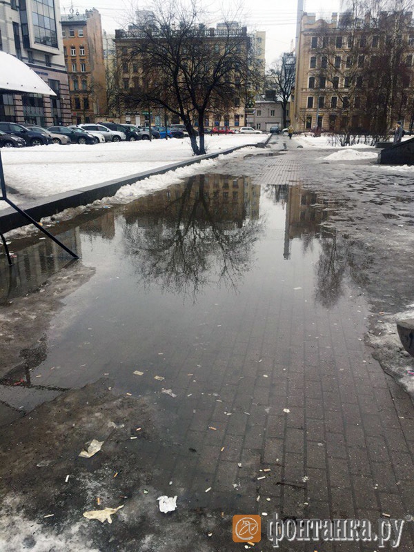 На выходе из м. "Чкаловская"/читатель "Фонтанки"/Дмитрий Никонов