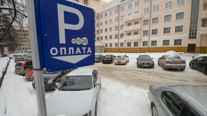 Администрация Екатеринбурга пока отказалась отдавать частникам многострадальные платные парковки