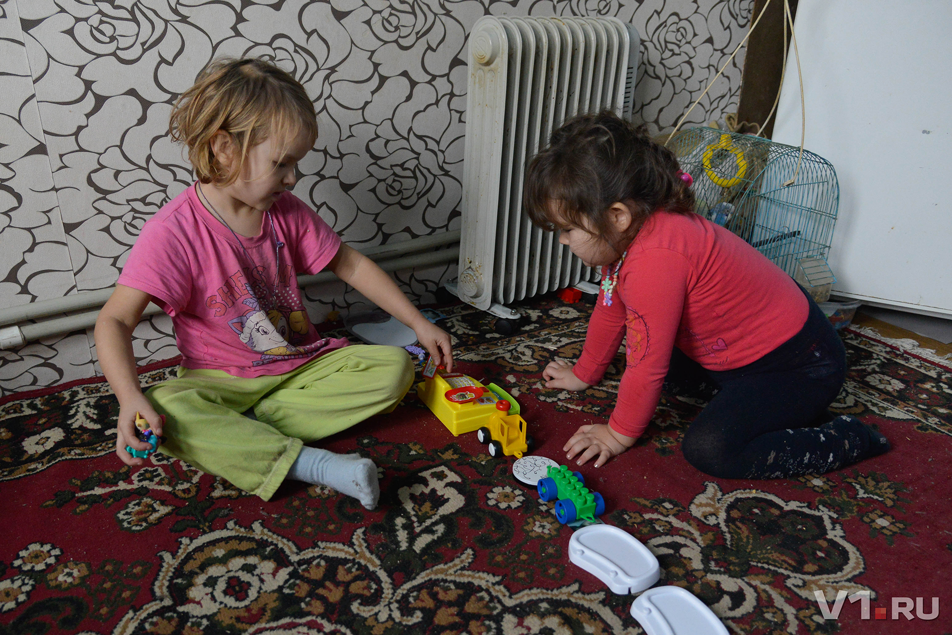 Большую часть времени дети проводят в комнате Большую часть времени дети проводят в комнате