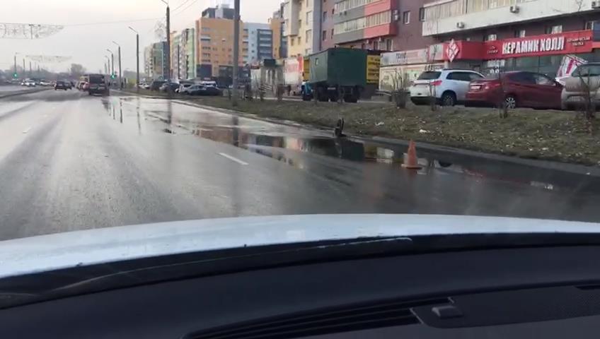 Так выглядело место аварии около 10 часов утра Так выглядело место аварии около 10 часов утра