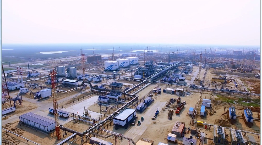 База нефтяного промысла в районе с. Новый Порт