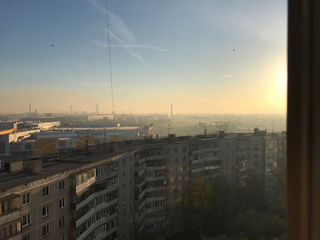 Таким утро сегодня застали жители Ленинского района Таким утро сегодня застали жители Ленинского района