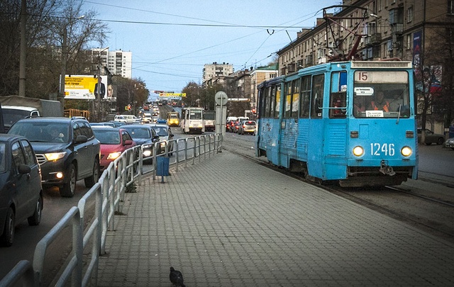Из-за поломки вагона в Челябинске встали трамваи