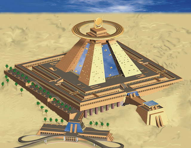 GEM/ Grand Egyptian Museum . Конкурсный проект. Каир. Авторы: А. Белянова, А. Петров, В. Санжаро