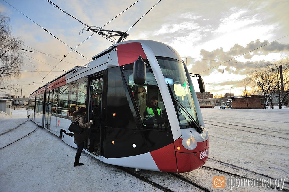 Трамвай российско-французского консорциума Alstom и "Трансмашхолдинга"