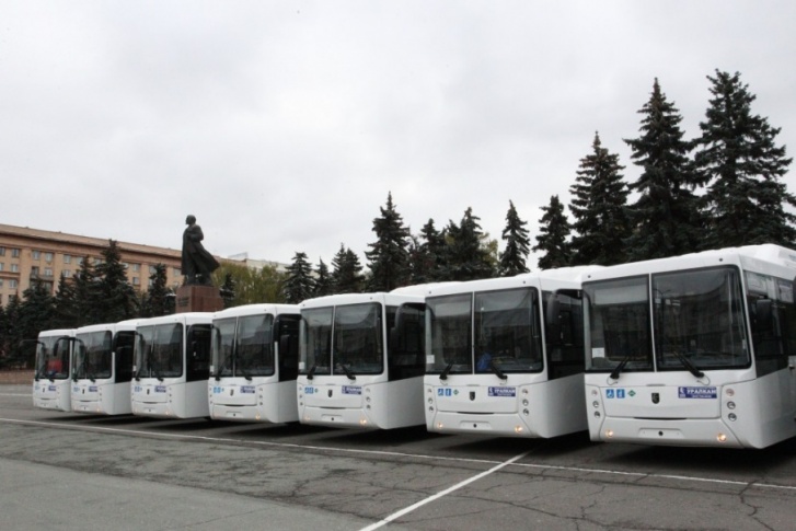 Город получил 10 новых автобусов