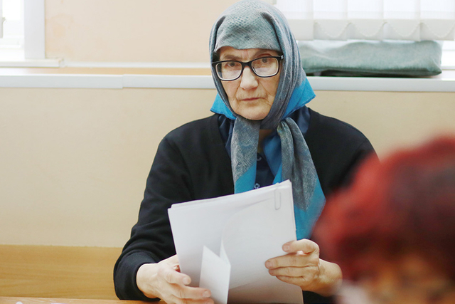 Людмила Любимова в суде Людмила Любимова в суде