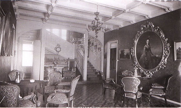 Интерьер дворца "Арфа". 1920-е годы.