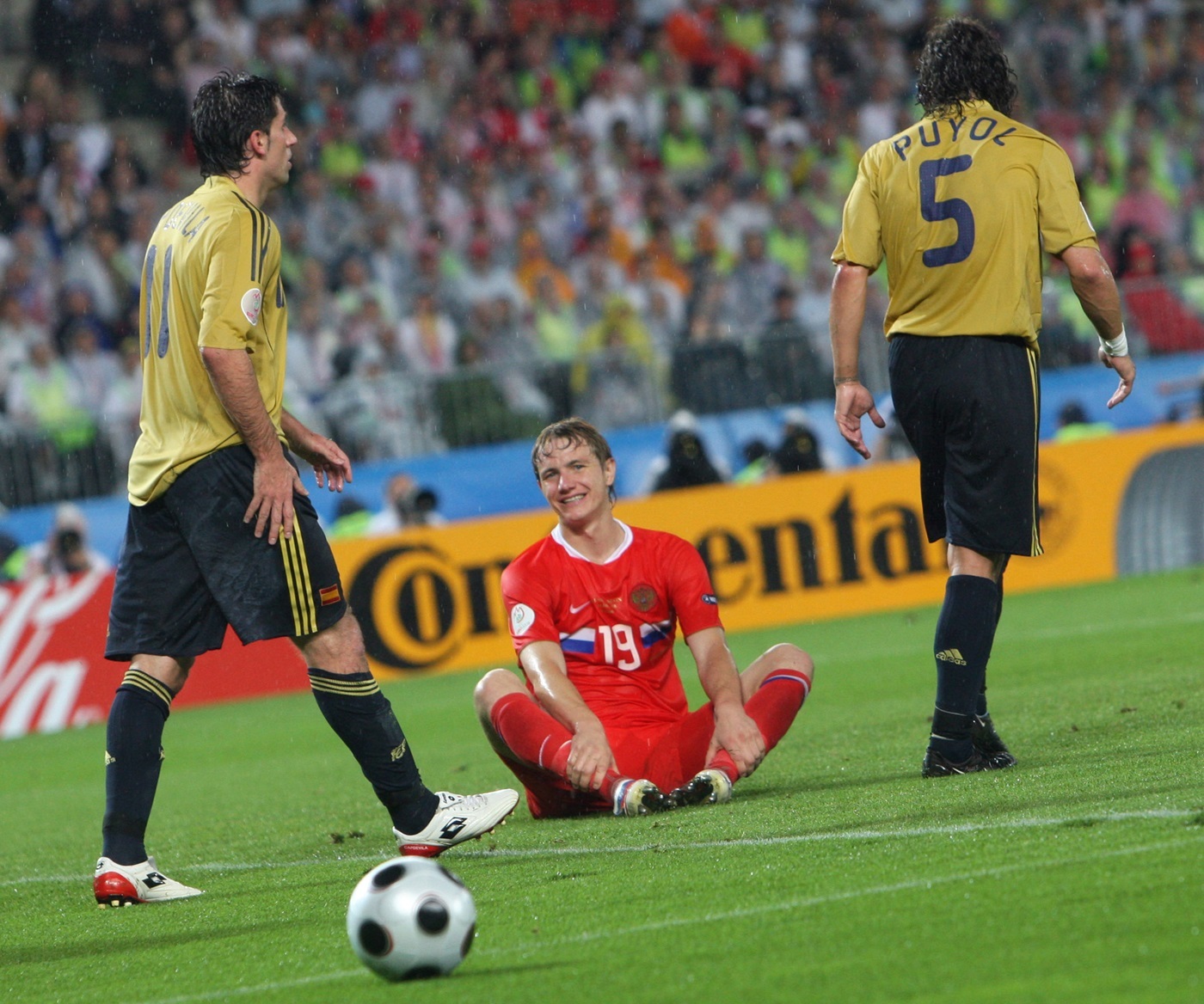 Россия - Испания, 2008 год