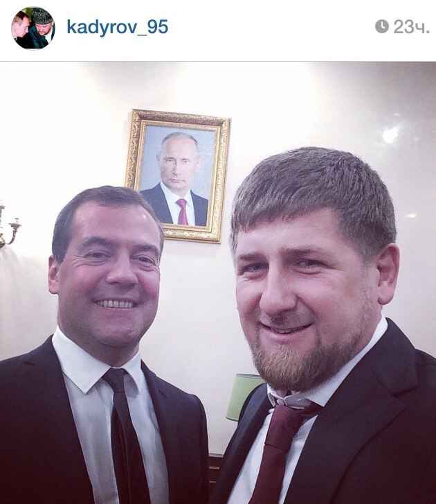 Рамзан Кадыров И Путин Фото
