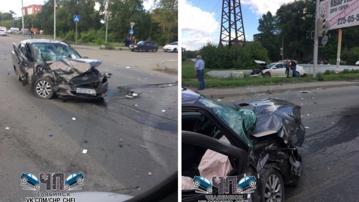Автомобилист погиб в аварии под окнами челябинской ГИБДД
