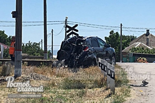 Автомобиль превратился в груду металла Автомобиль превратился в груду металла