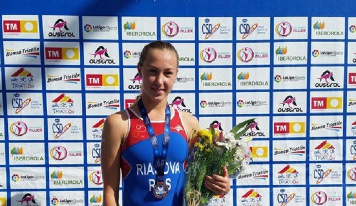 Ростовчанка Валентина Рясова выиграла бронзовую медаль по триатлону в Испании
