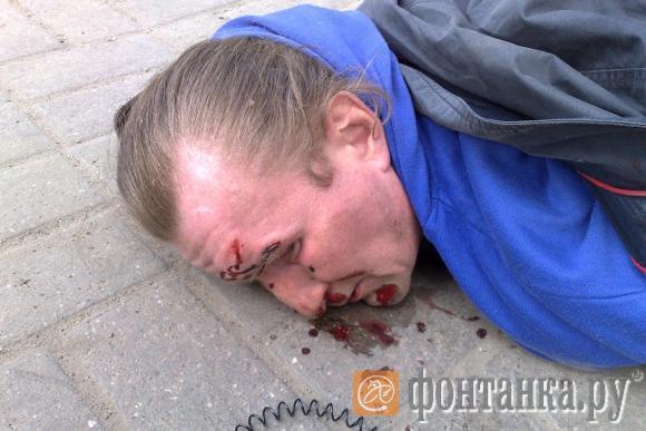 Александр Дружинин после задержания