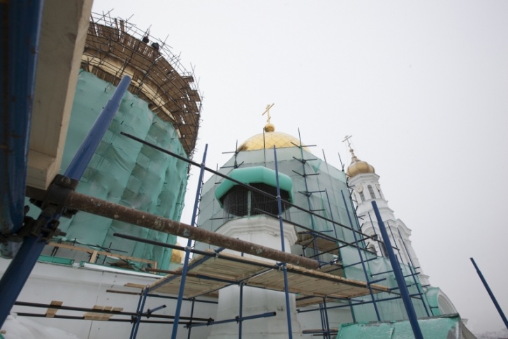 Кафедральный собор начали реставрировать пять лет назад Кафедральный собор начали реставрировать пять лет назад