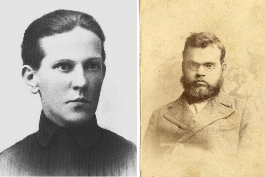 Лидия Книпович и Фёдор Сыромолотов Лидия Книпович и Фёдор Сыромолотов